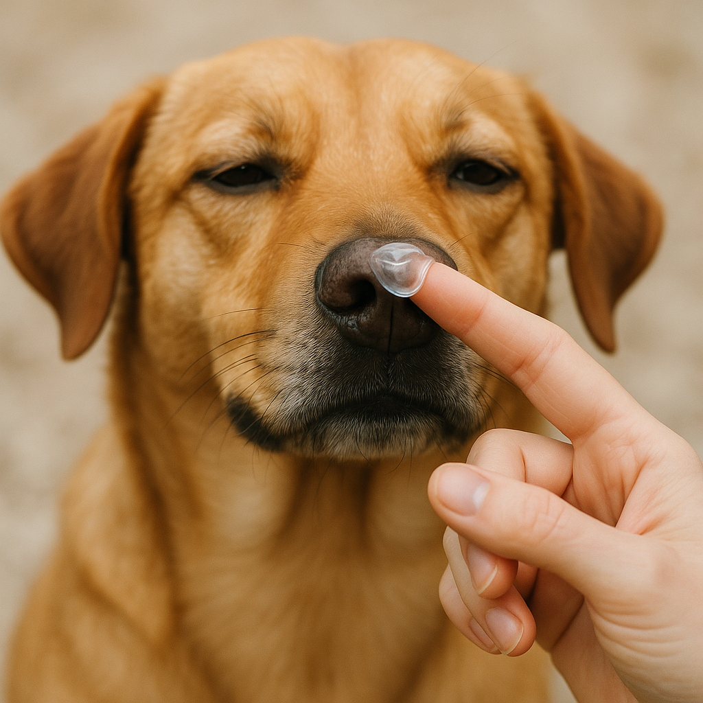 Zmiękczający balsam nawilżający na psi nos