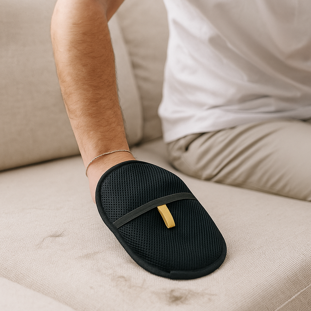 Rękawica do Usuwania Sierści Zwierząt - Do czyszczenia i pielęgnacji sierści zwierząt