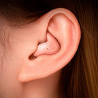 Niewidoczne bezprzewodowe słuchawki do spania dla osób śpiących na boku