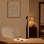 Lampe de bureau LED portable mince sans fil USB