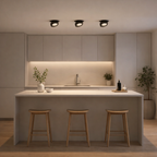 Lampada da soffitto LED incassata rotante 360°