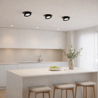 Lampada da soffitto LED incassata rotante 360°