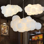 Lampada da soffitto regolabile con due paralumi bianca moderna