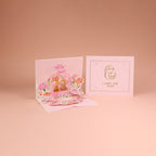 Belle carte pop-up 3D cadeau pour la Fête des Mères