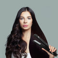 Lisseur compact de voyage pour les retouches coiffure