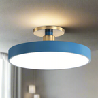 Lampada da soffitto LED rotonda elegante in stile scandinavo