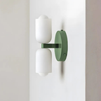 Modern LED wall lamp for interiors, lighting both up and down