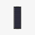 Lampe murale extérieure moderne avec éclairage solaire vers le haut et vers le bas