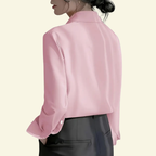 Women's Shirt with Classic Collar and Clean Design