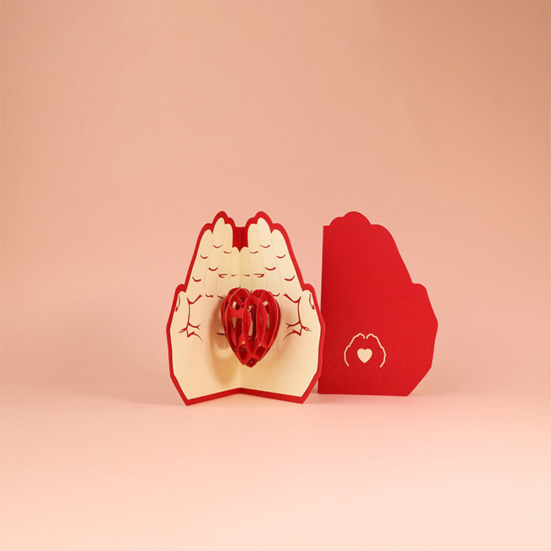 Belle carte pop-up 3D cadeau pour la Fête des Mères