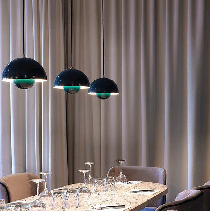 Lampada a sospensione di design scandinavo in stile moderno