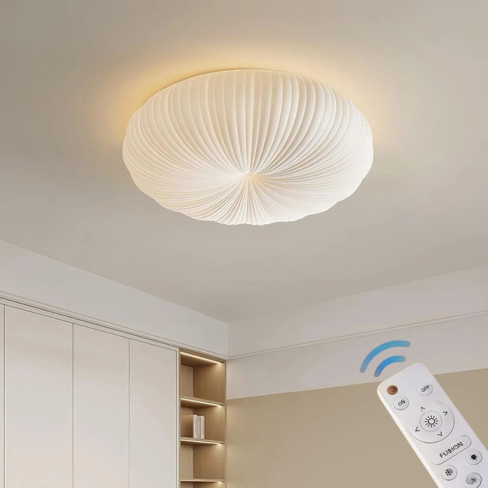 Lampada da soffitto LED minimalista per interni, da incasso, di forma rotonda