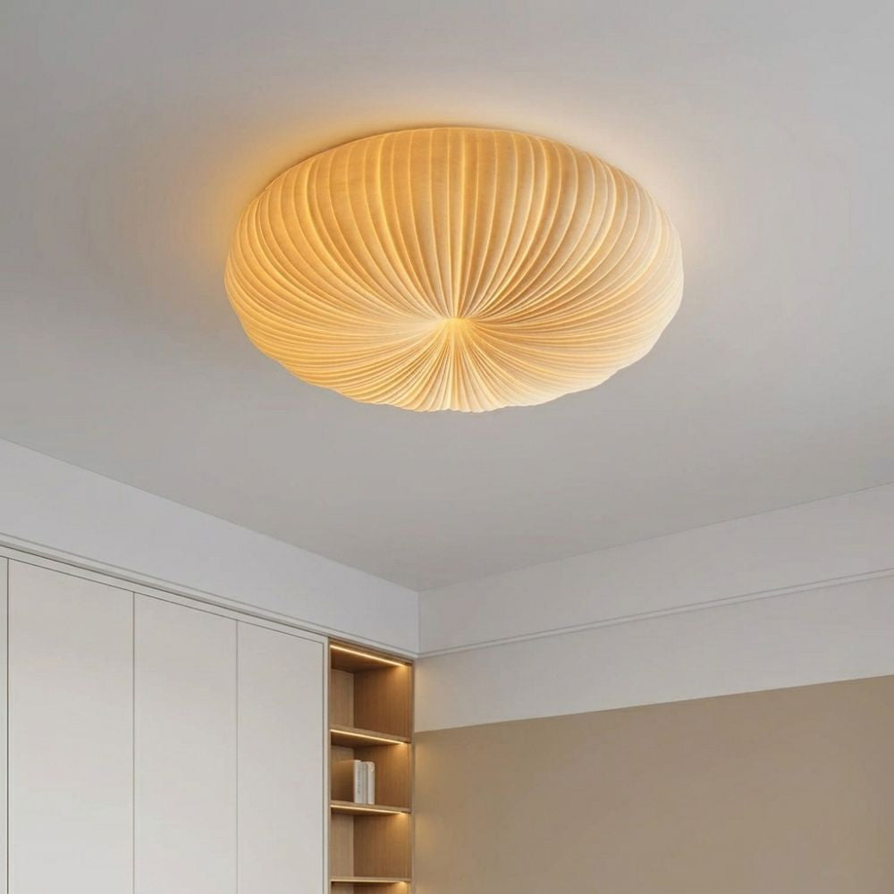 Lampada da soffitto LED minimalista per interni, da incasso, di forma rotonda