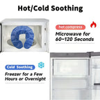 Przenośna poduszka rozgrzewająca na szyję i ramiona – idealna do stosowania w podróży