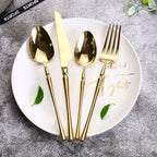 24-piece cutlery set Elegant kitchen utensil set