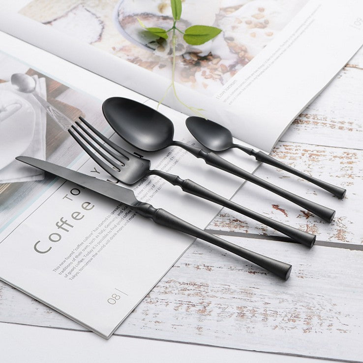 24-piece cutlery set Elegant kitchen utensil set
