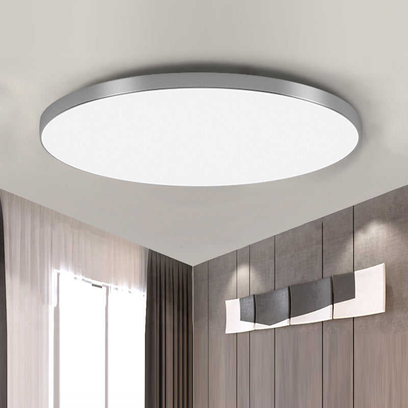 Plafonnier LED rond lumineux à montage en surface