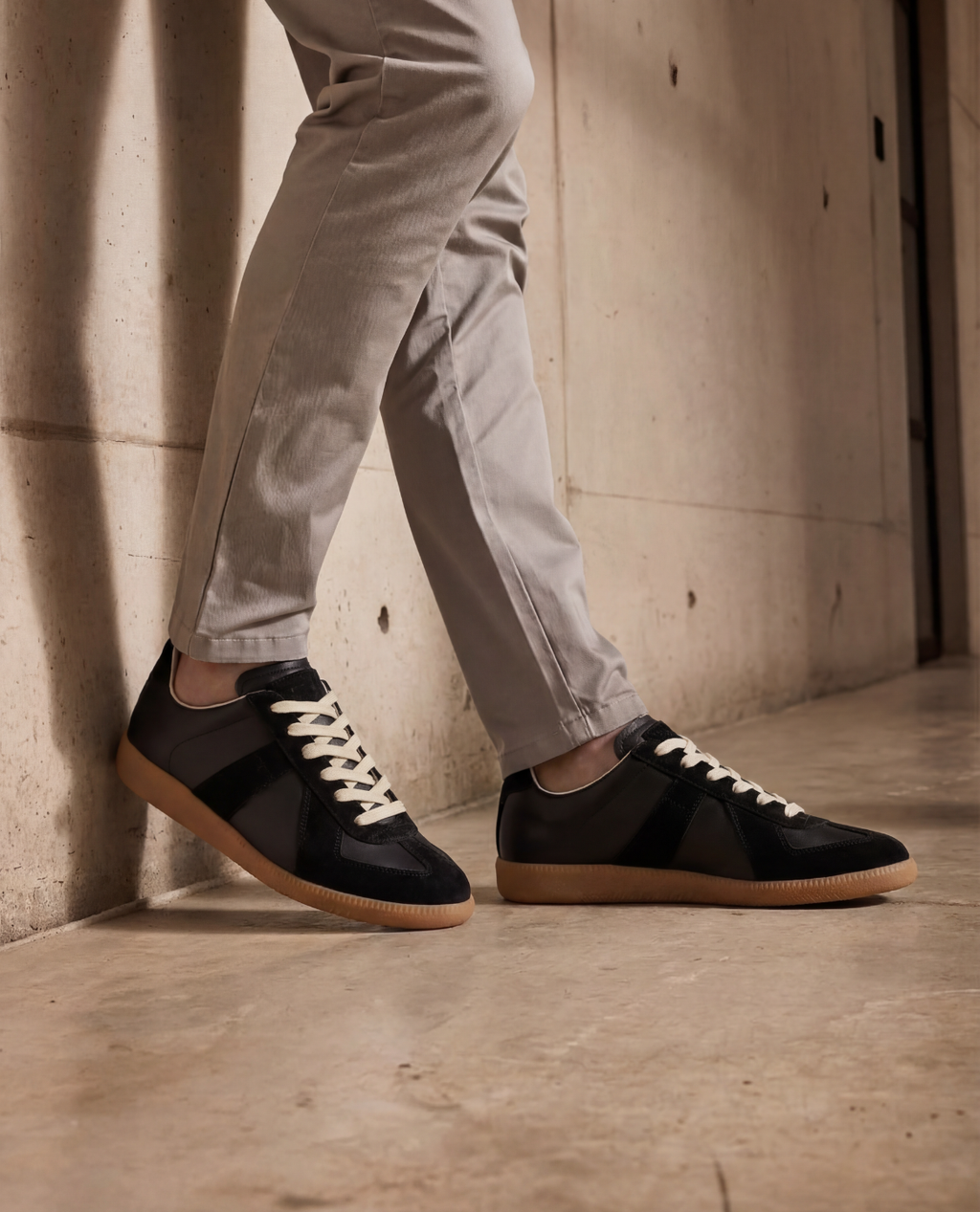 Herren niedrige Sportschuhe eleganter Abendstil
