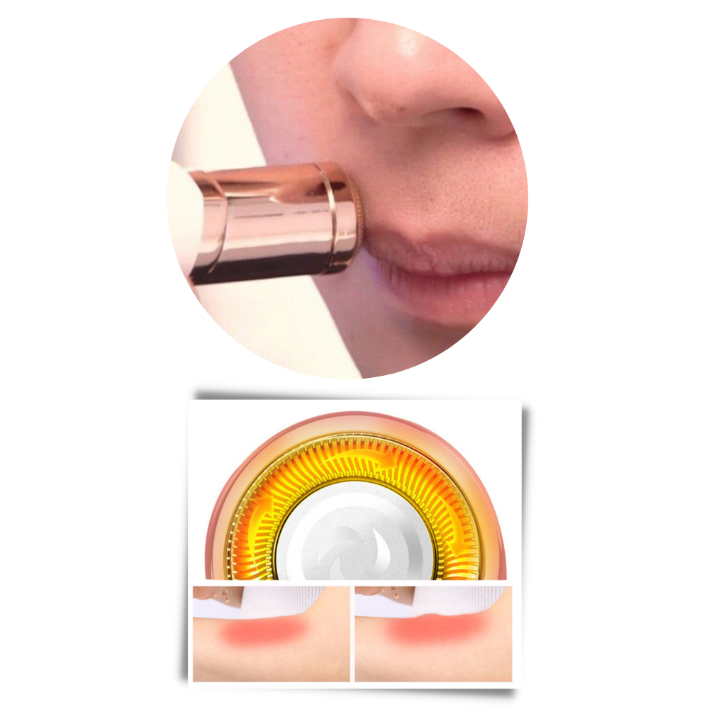 Trimmer elettrico portatile di precisione per capelli e viso