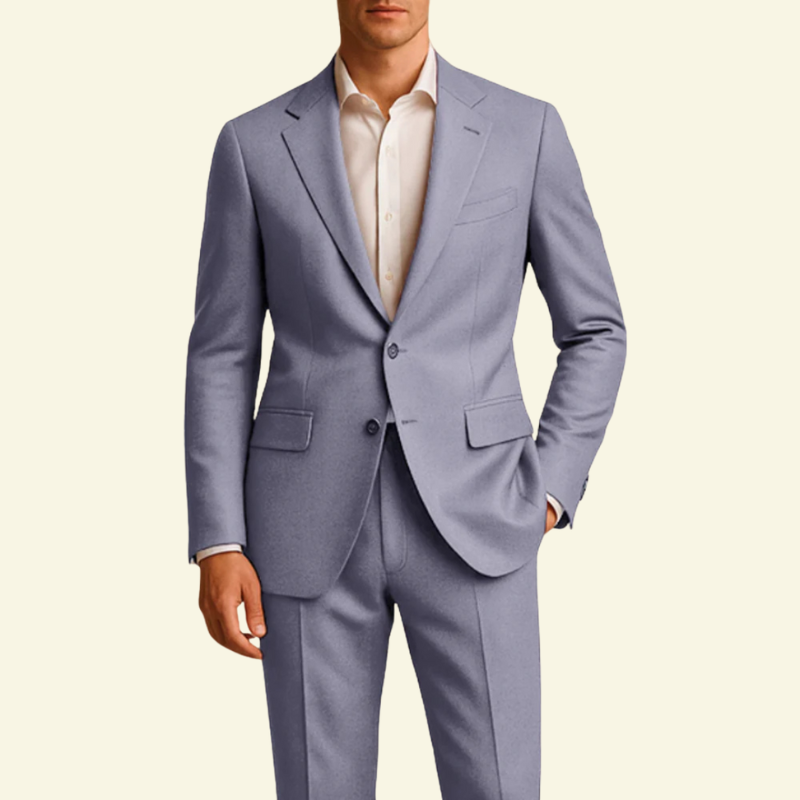 Abito classico formale da uomo a taglio slim