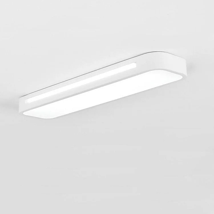Nordycka minimalistyczna długa lampa sufitowa LED