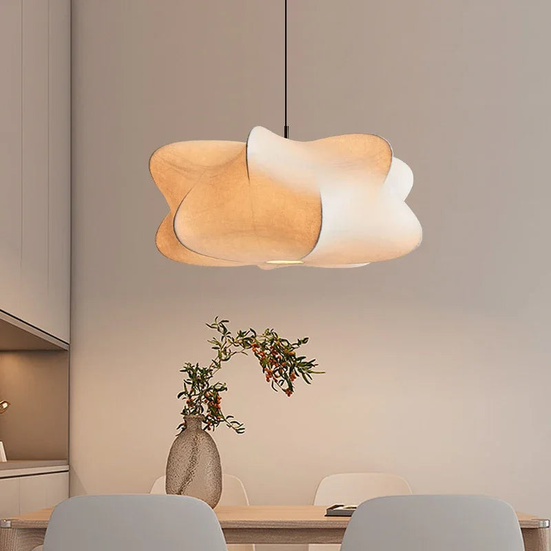 Nowoczesna Lampa Wisząca w Stylu Japońskim
