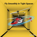 Wytrzymały stabilny mini helikopter RC z żyroskopem