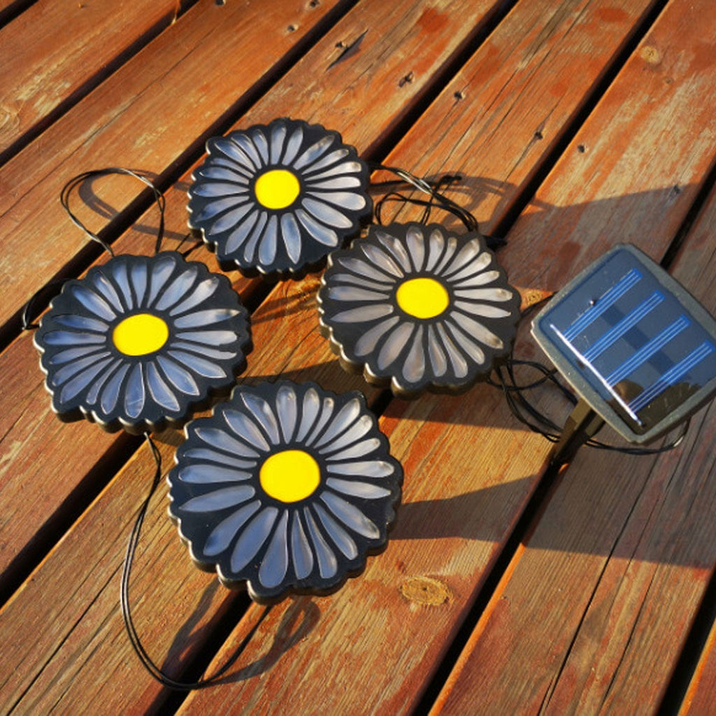 Moderne Gartenlampe Daisy Solar Lichterkette für den Garten
