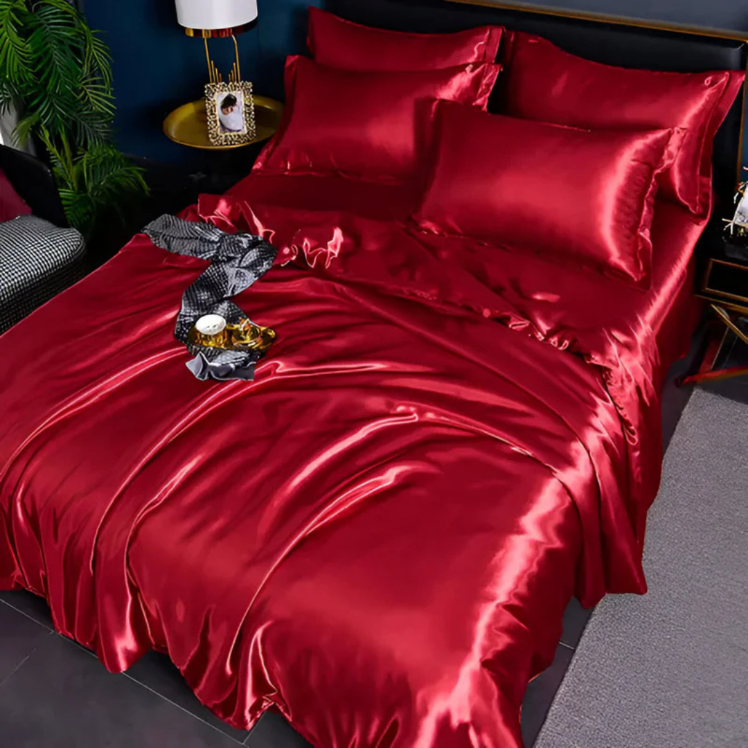 Set di biancheria da letto di lusso morbida e traspirante
