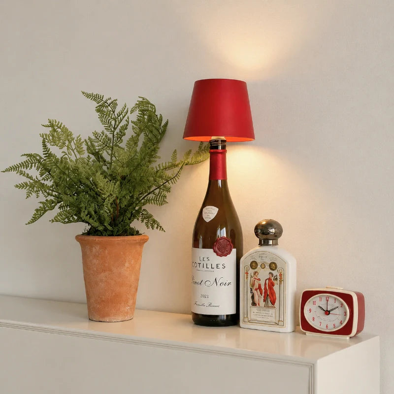 Rechargeable Bottle Lights Adjustable Variable Light