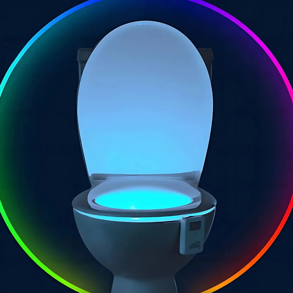 Inteligentne LED światło toaletowe z czujnikiem