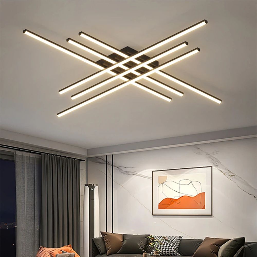 Minimalistische LED-Deckenleuchte – moderne Innenraumbeleuchtung