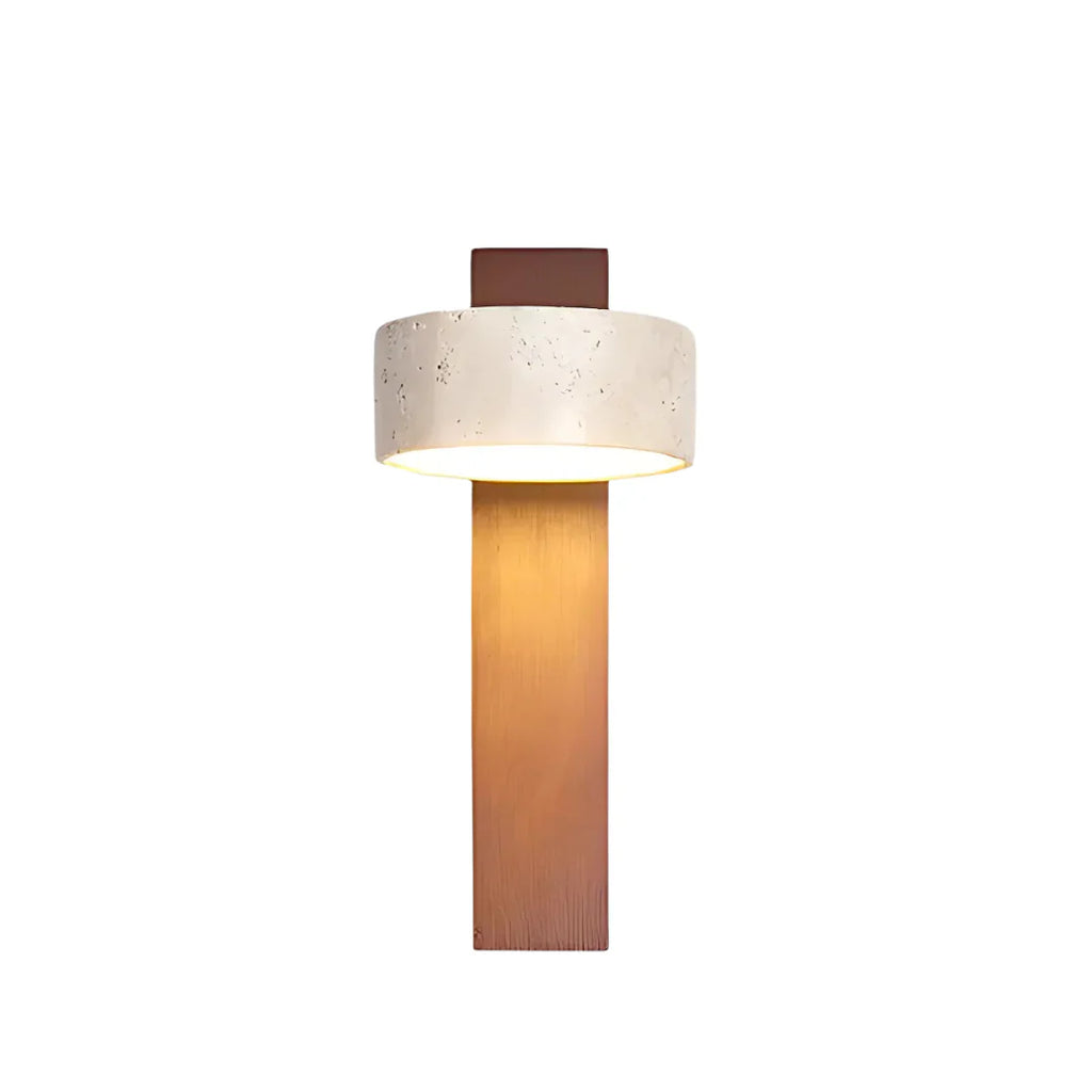 Verstellbare, drehbare zylindrische Wandlampe