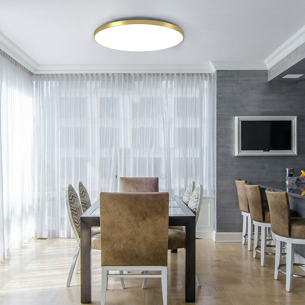 Lampada da soffitto LED rotonda luminosa a montaggio superficiale