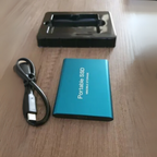 Externe SSD-Festplatte – tragbarer Massenspeicher für Geräte