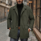 Cappotto aderente da uomo stile vintage corto stile casual