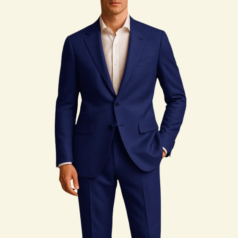 Klassischer formeller Slim-Fit-Herrenanzug