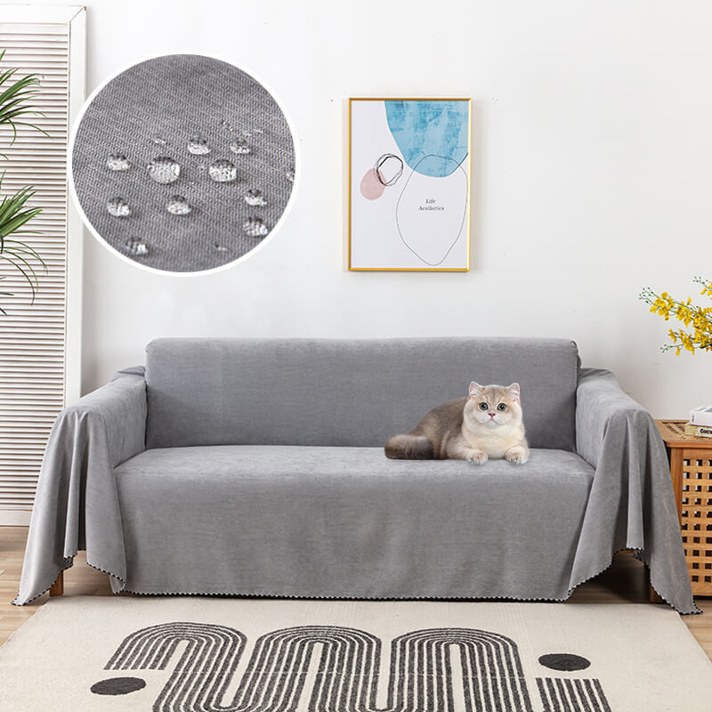 Funkcjonalna narzuta na sofę – wodoodporna ochrona