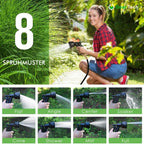 Potężny rozciągliwy wąż ogrodowy 30m do użytku zewnętrznego