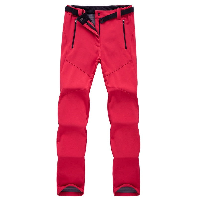 Women's waterproof trekking pants for outdoor activities