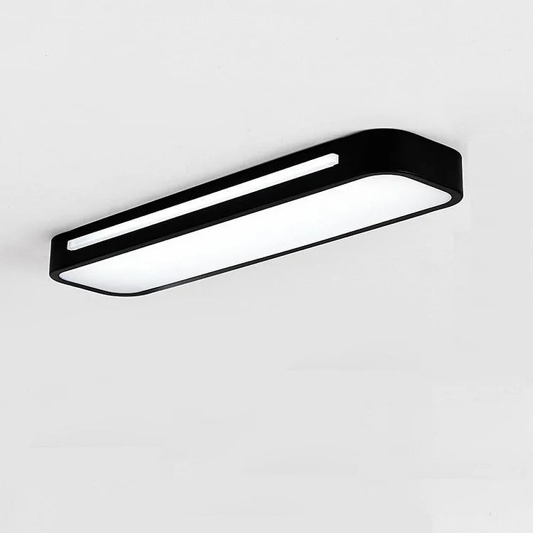 Nordycka minimalistyczna długa lampa sufitowa LED