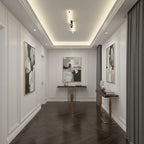Luminaire de plafond LED moderne et fin – luminaire linéaire
