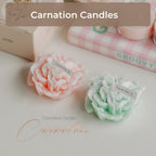 Candela profumata artistica a fiore di chiodi di garofano regalo per la Festa della Mamma