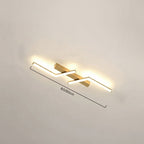 Luminaire de plafond LED moderne et fin – luminaire linéaire