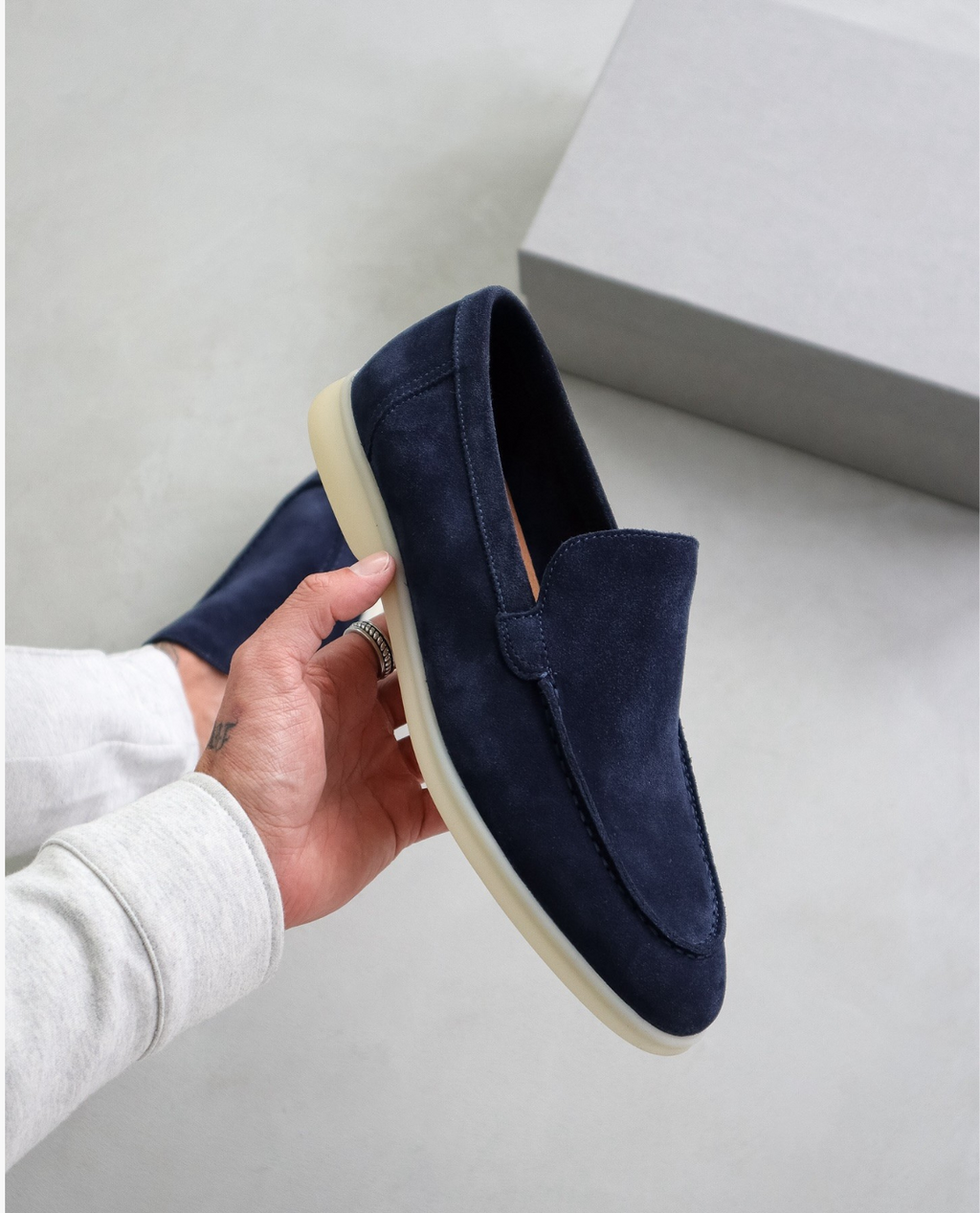 Mocassini smart casual da uomo eleganti scarpe slip-on quotidiane