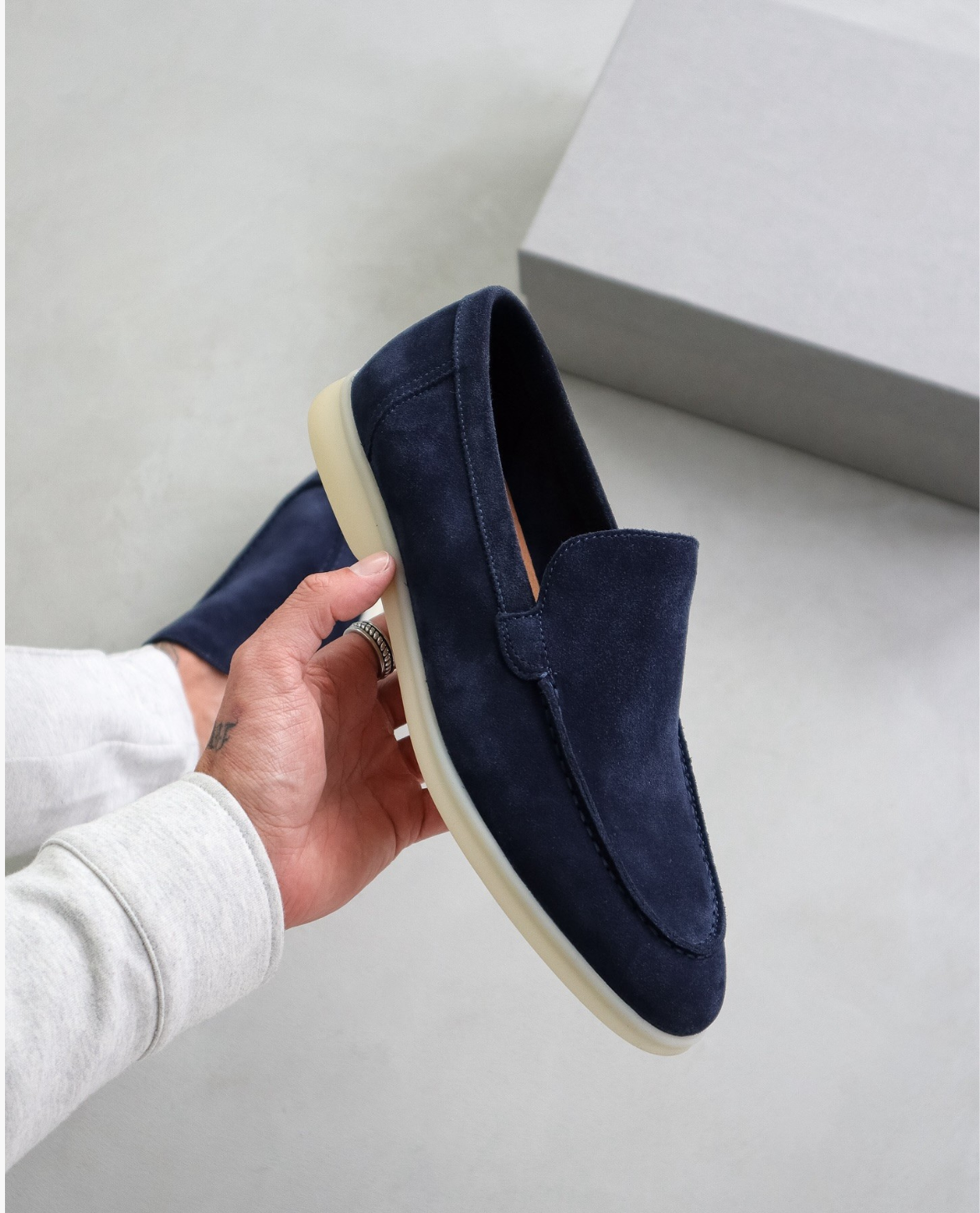 Mocassini smart casual da uomo eleganti scarpe slip-on quotidiane
