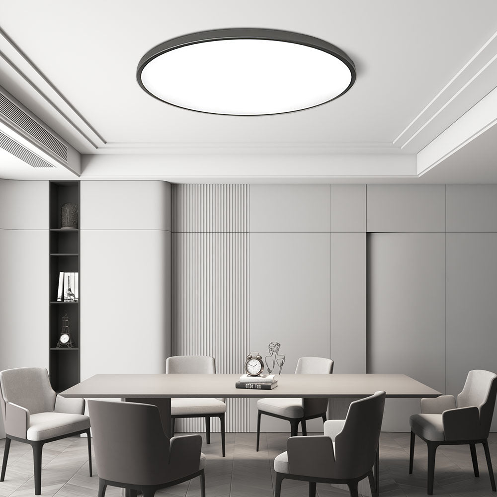 Lampada da soffitto LED rotonda luminosa a montaggio superficiale