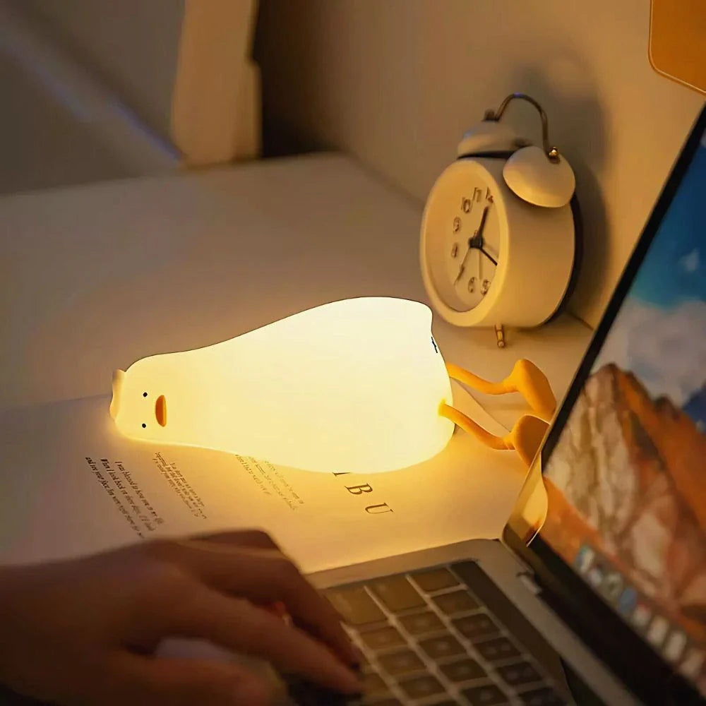 Lampka stołowa nocna LED Śpiący przyjaciele lampka przyłóżkowa