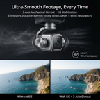 Profesjonalny zaawansowany dron GPS z podwójną kamerą 8K