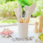 Utensili da cucina in silicone sicuri senza BPA – set da 12 pezzi